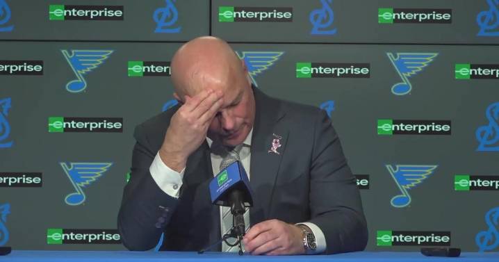Blues must improve their intensity, Jim Montgomery says after loss to Utah