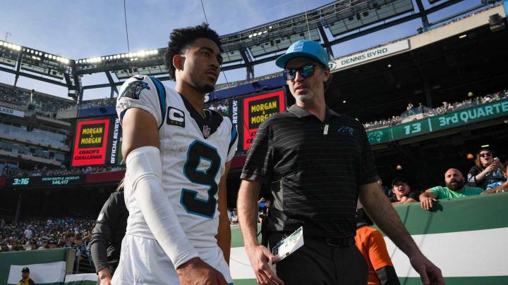 Dave Canales calls Bryce Young "day-to-day" with ankle injury