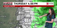 Rain pushes out of the Tri-State later today