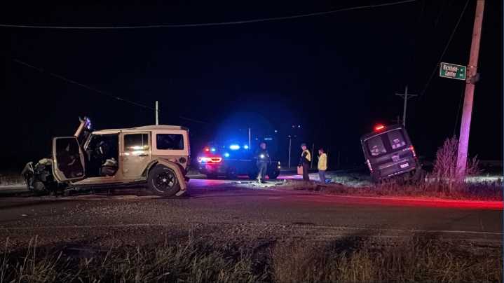 Crash closes Central Avenue west of Toledo