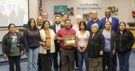 Francisco Lozano, SMBSD Mixteco parent advisory committee president, awarded 'Key to the District'