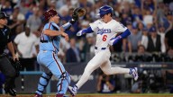 Dodgers advance to NLCS after Kerkering's 11th-inning error beats Phillies