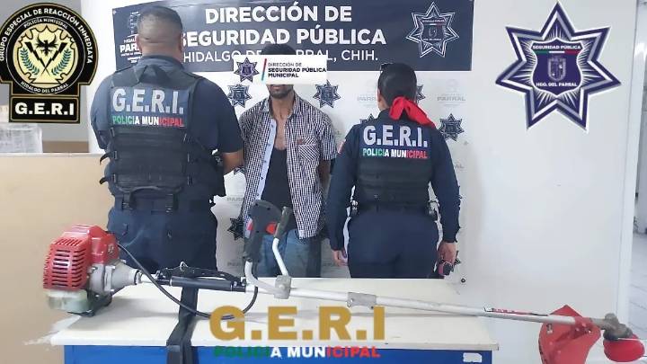 Detienen a hombre por supuesto robo en colonia Las Américas