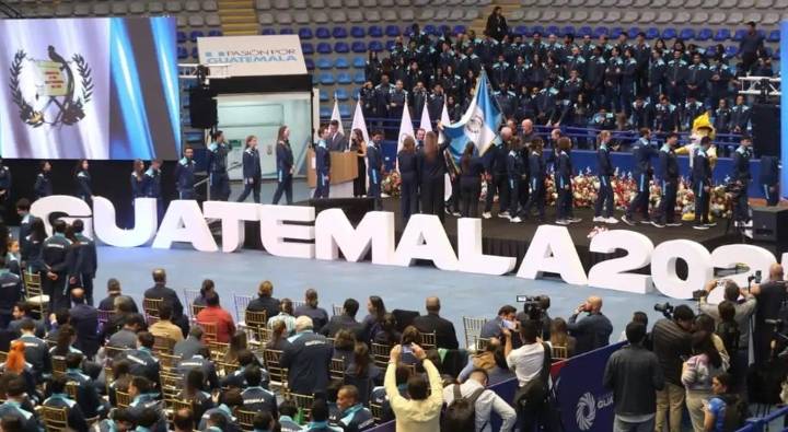 Guatemala abanderó a más de 600 atletas para Juegos Centroamericanos