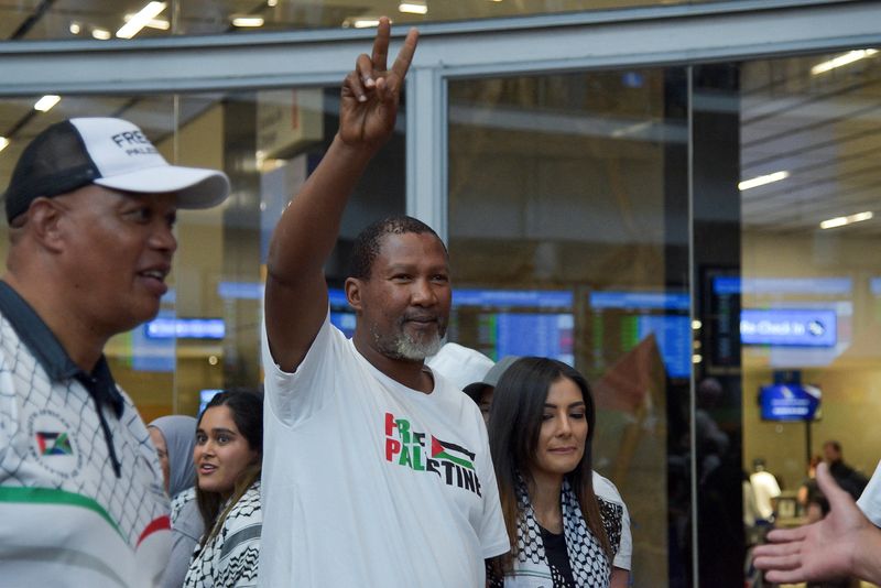 Mandela's grandson returns to South Africa after deportation by Israel