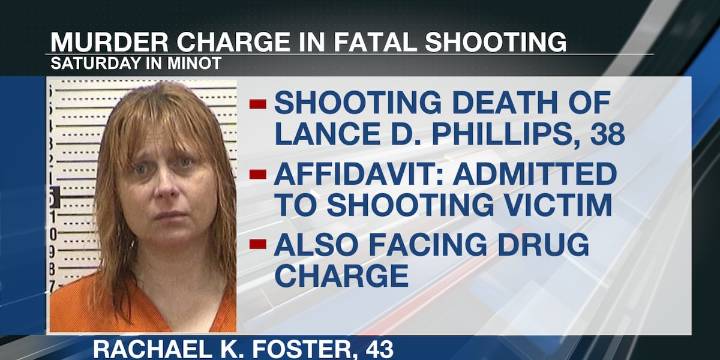 Minot woman charged with murder in fatal shooting held on $1 million bond