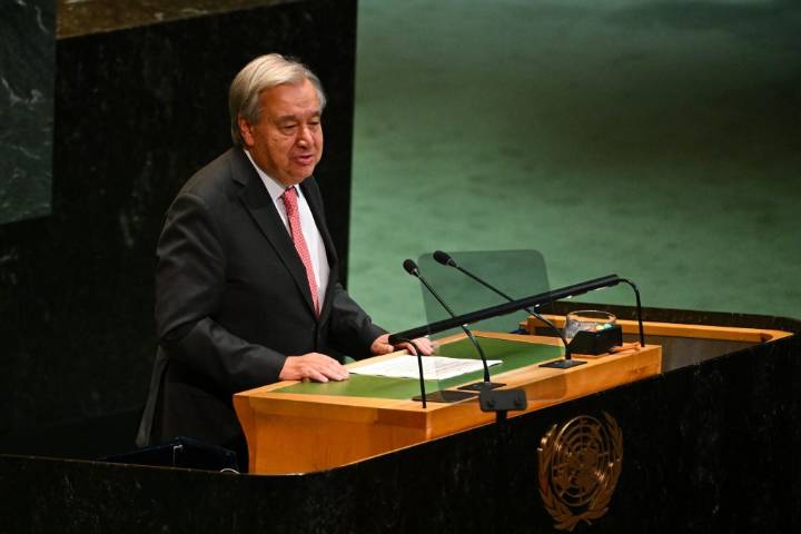 Guterres urge a Colombia a «no retroceder» en los avances del...