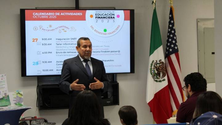 Implementa Consulado General de México en Laredo Semana Nacional de Educación Financiera