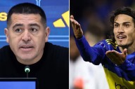La contundente respuesta de Juan Román Riquelme sobre la situación de Cavani en Boca