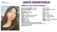 Continúa la búsqueda de Kimberly, estudiante desaparecida en Naucalpan