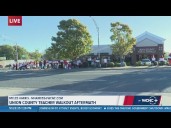 Teachers in Union County, N.C., walk out amid delayed supplement pay