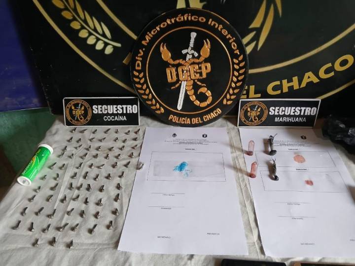 MACHAGAI: Tres Allanamientos, Detenidos Y Secuestro De Drogas