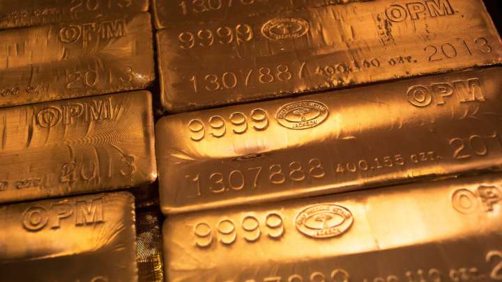 Gold enters correction territory as global investors stop worrying as much about China tensions, Fed independence, AI bubble