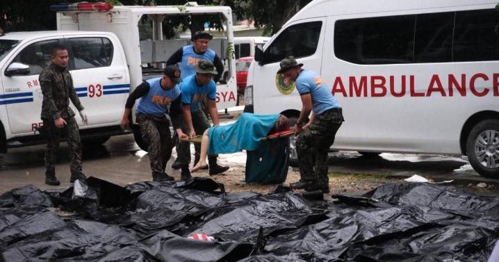 Aumentan a 72 los fallecidos tras terremoto de 6.9 en Filipinas
