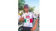 Isaac del Toro presenta su maillot tricolor y celebra un año histórico con UAE Team Emirates