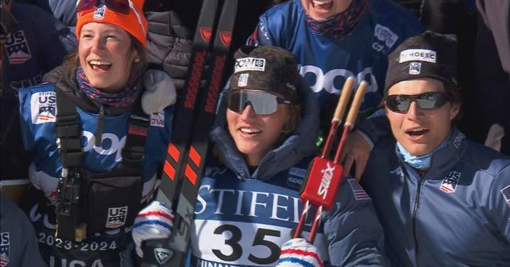 Growing up with glaciers: Cross-country skier Gus Schumacher finds solace in climate advocacy