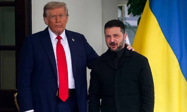 Donald Trump presionó a Zelenski para aceptar las condiciones de Moscú