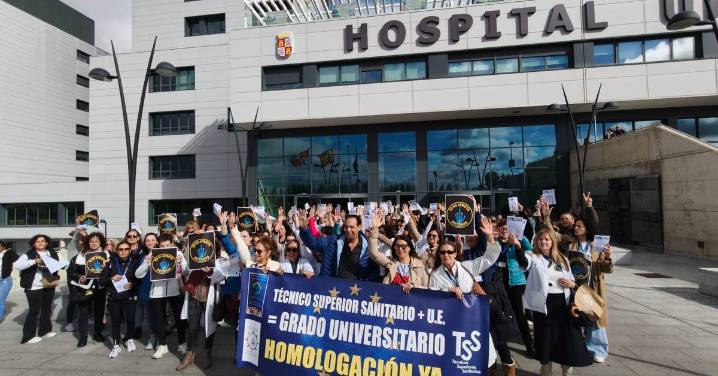 Arranca el primero de los cuatro días de huelga de los técnicos superiores sanitarios de Salamanca