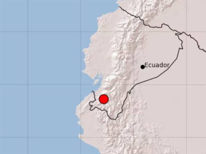 Temblor en el sur de Ecuador