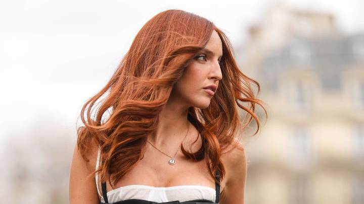 Cortes de cabello en capas para rostros redondos