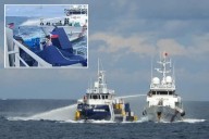 Chinese coast guard rams, damages Philippine vessel off island in South China Sea
