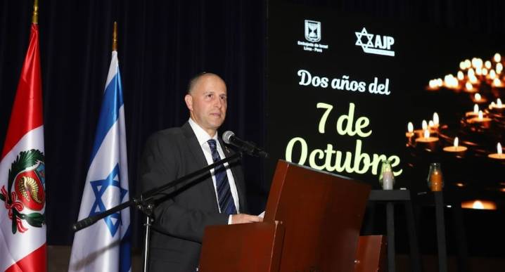 Embajada de Israel y Asociación Judía del Perú conmemoran 2 años de la masacre del 7 de octubre últimas