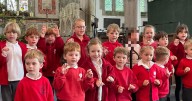 Lamerton children celebrate harvest by helping those in need