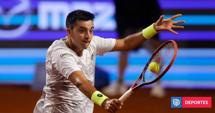 Tomás Barrios mantiene positiva racha: superó a Mateus Alves y avanzó a ’semis’ del Challenger de Cali