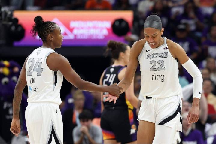 Las Vegas Aces claim WNBA championship with sweep of Phoenix Mercury