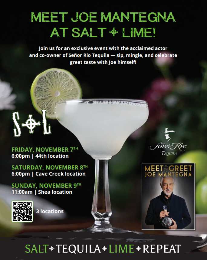 Salt + Lime to host Criminal Minds actor meet and greet