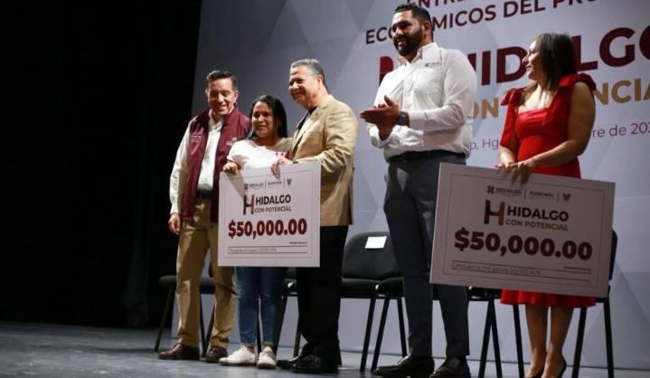 ¡Impulso a los emprendedores! 285 mipymes de Hidalgo reciben apoyo