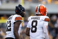 Shedeur Sanders improving in practice but won’t give him same chance as Dillon Gabriel