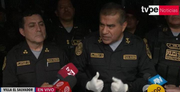 Comandante general de la PNP respalda a efectivo investigado por muerte de Eduardo Ruiz