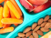The simple lunch a nutrition researcher feeds his kids every day includes carrots, popcorn, and some ultra
