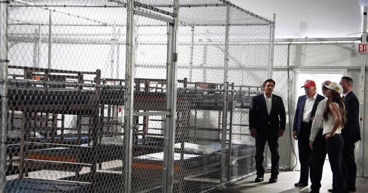 Inside 'Alligator Alcatraz': Color-coded uniforms, 5:30 am breakfast and strict rules