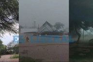 La fuerte tormenta eléctrica afecta a gran parte de Santiago del Estero