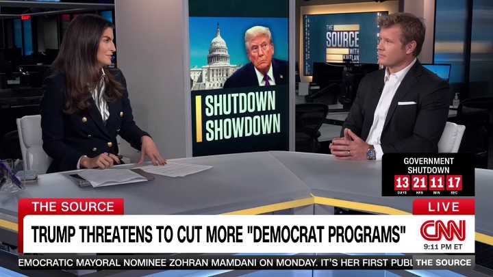 Kaitlan Collins Swats Down MAGA Senator's Attempt To Blame Shutdown For Cancellation Of Energy Hub