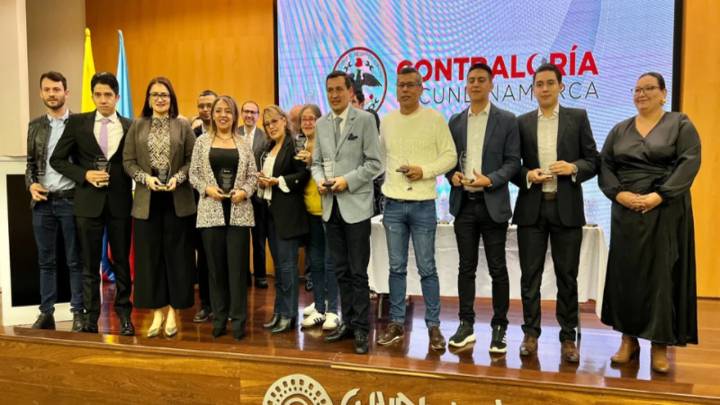 Cundinamarca reconoce la labor de personeros y jefes de control interno en la vigilancia fiscal