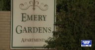 Emery Gardens tenant details 'horrible' living conditions as apartment threatens eviction