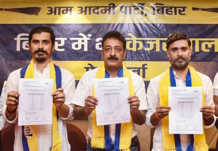 Debuting in Bihar, AAP to contest all 243 seats; issues first list of candidates