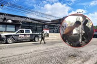 Detienen a sujeto armado tras irrumpir en establecimiento asegurado por trata de personas en Cancún