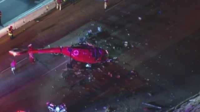 What we know about the helicopter that crashed on a Sacramento freeway