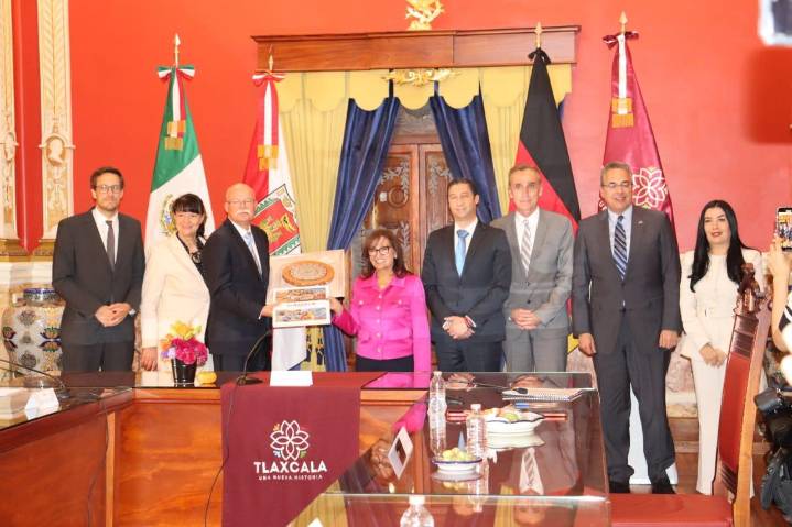 Gobierno de Tlaxcala y Embajada de Alemania impulsan colaboración económica y educativa