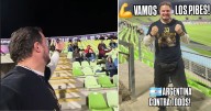 Hincha e influencer argentino explicó su polémico festejo frente a los chilenos en Mundial Sub 20