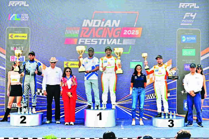 Kyle Kumaran dominates Indian Racing League in Coimbatore