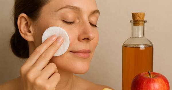Es tendencia | El truco con vinagre de manzana para eliminar las arrugas y mejorar la piel