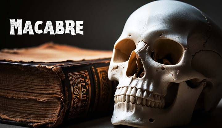 Today's word of the day for Oct. 30, 2025 is 'macabre'