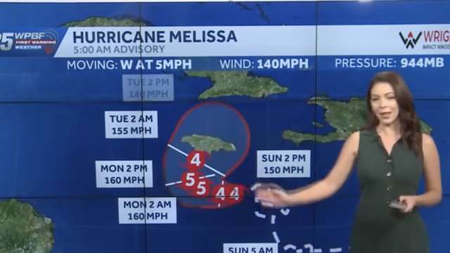 Melissa strengthens into hurricane as Caribbean islands brace for impacts