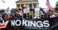 Georgia Democrat Stacey Abrams returns to political fray at ‘No King’s Day’ protests