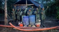 FANB desmantela campamento de minería ilegal en Amazonas